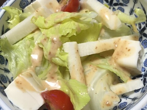 長芋&豆腐サラダ